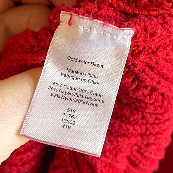 Coldwater Creek Red Turtleneck Knit Sweater Size 2X - Picture 2 of 7